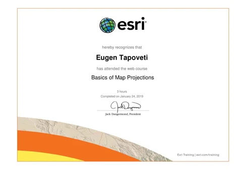 Basics of Map Projections, Esri, original document