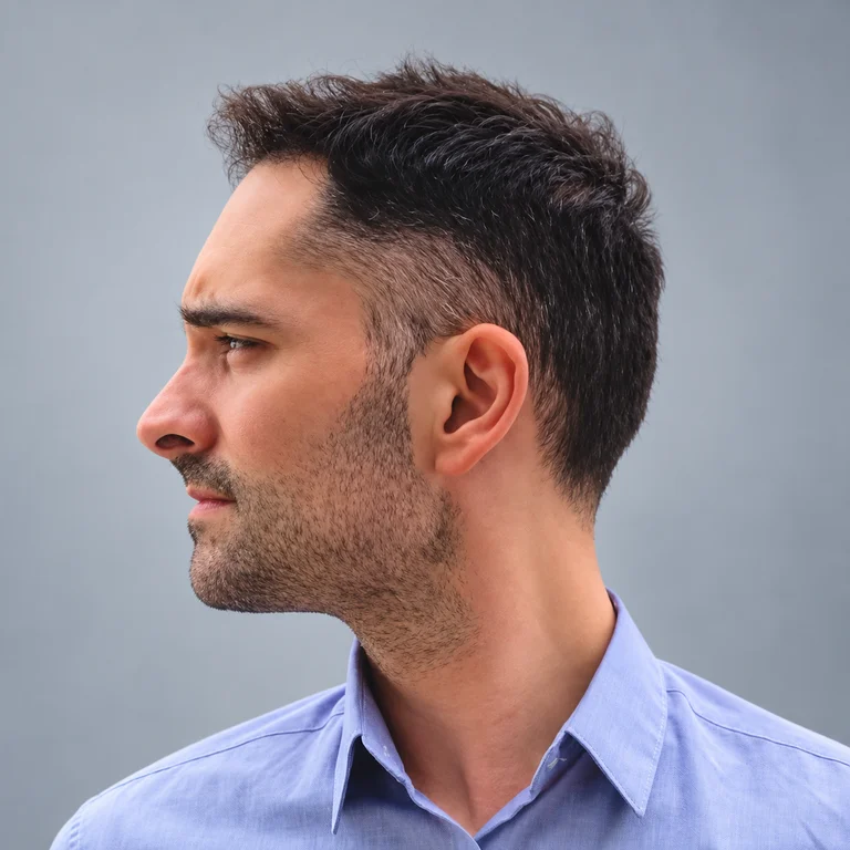 Retouched portrait of Eugen Tapoveti